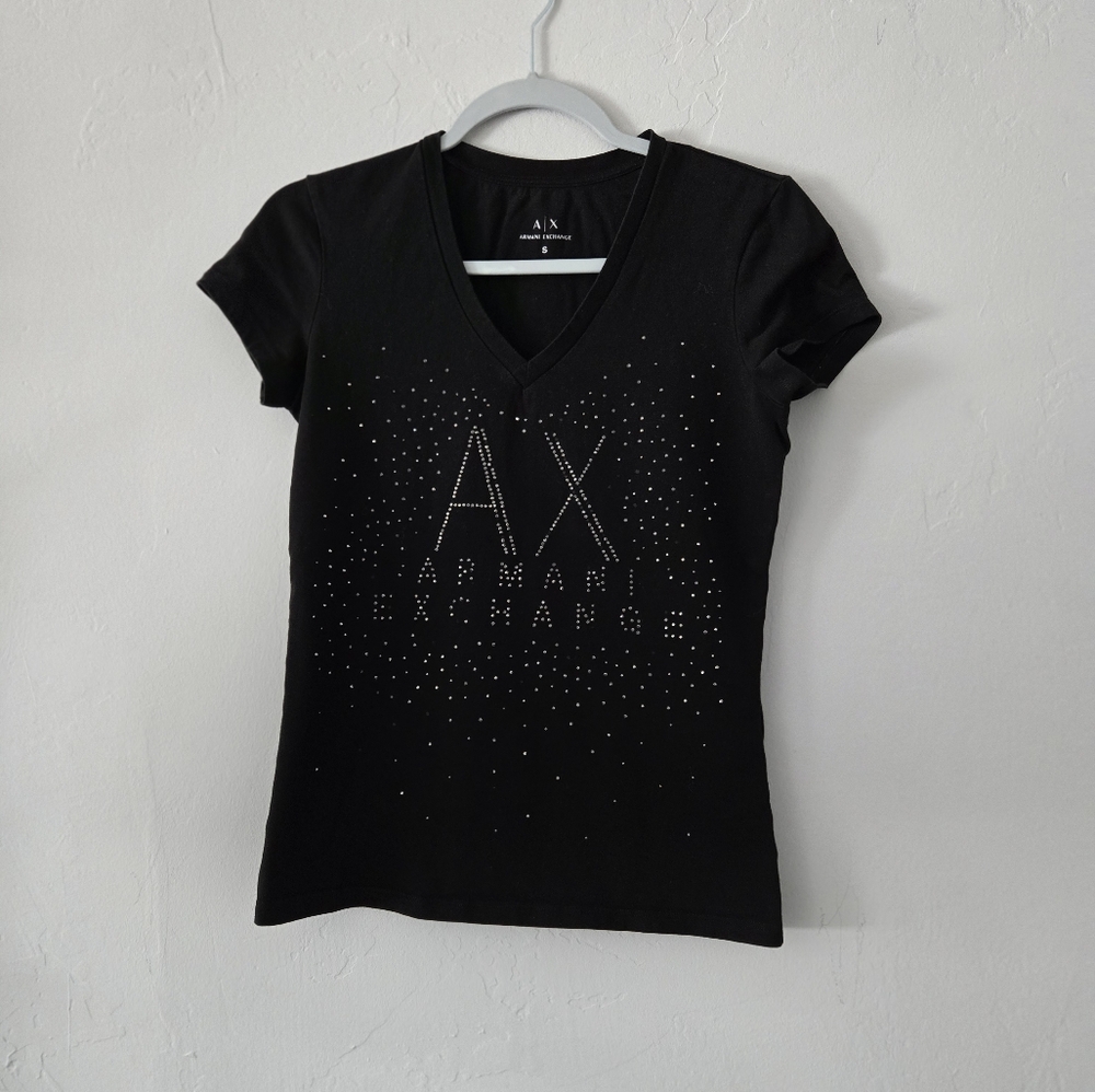 Armani Exchange Black Women's Top
